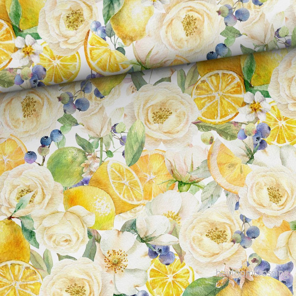 FÖRHANDSBOKNING! JERSEY – CITRON & BLOMMOR FÖRHANDSBOKNING! JERSEY – CITRON & BLOMMOR
