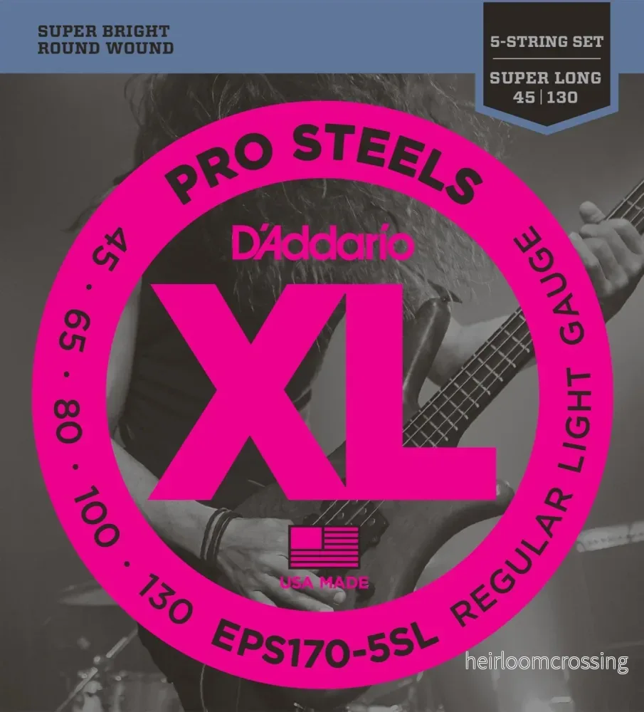 XL Prosteel – 5 strängar set XL Prosteel – 5 strängar set