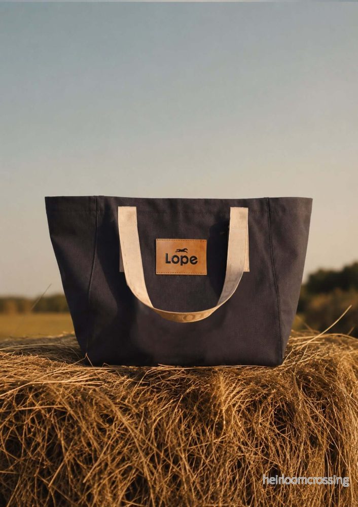 Lope Tote Bag Gråsvart stallväska - Bild 3