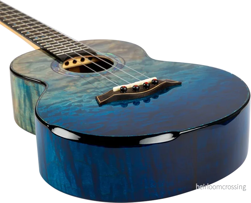 A10 QM Faded Blue – Tenorukulele A10 QM Faded Blue – Tenorukulele