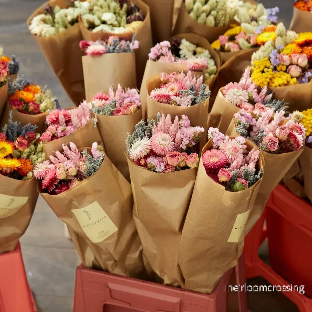 Torkade blommor - Market More - Rosa - Bild 2