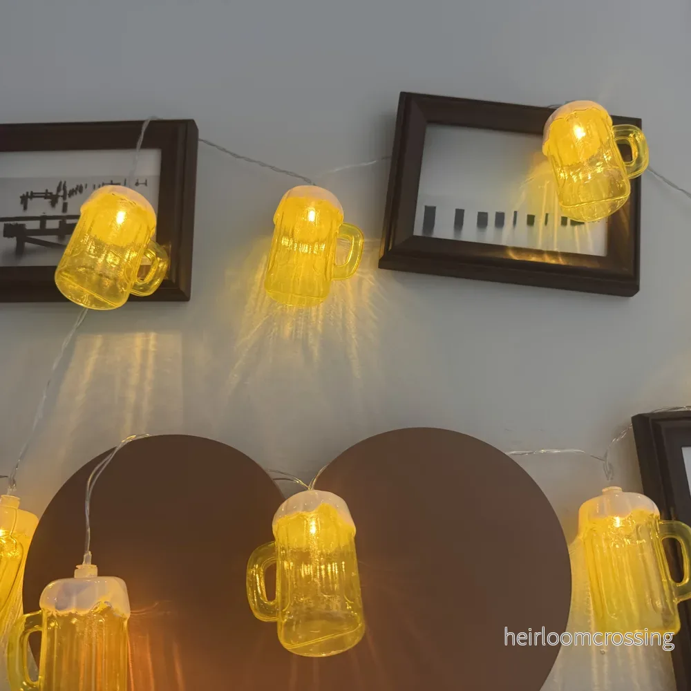 2 stycken LED-ölkrusljusslingor – LichterBier Oktoberfest 2026 - Bild 3