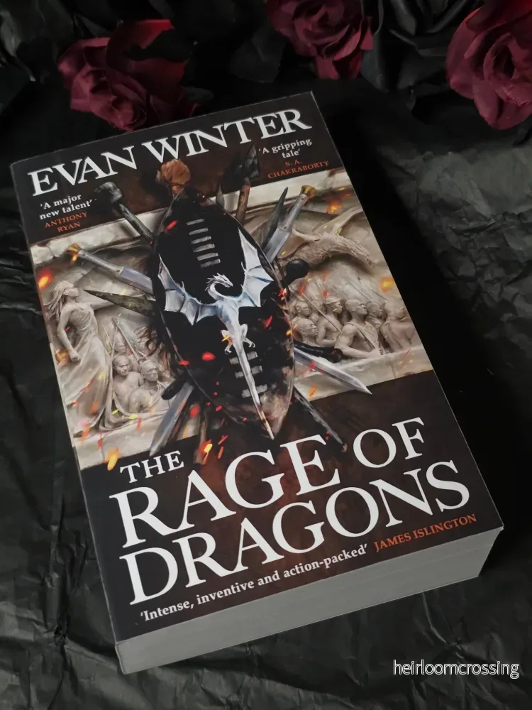 The Rage of Dragons (The Burning #1), by Evan Winter (softback, english edition) The Rage of Dragons (The Burning #1), by Evan Winter (softback, english edition)