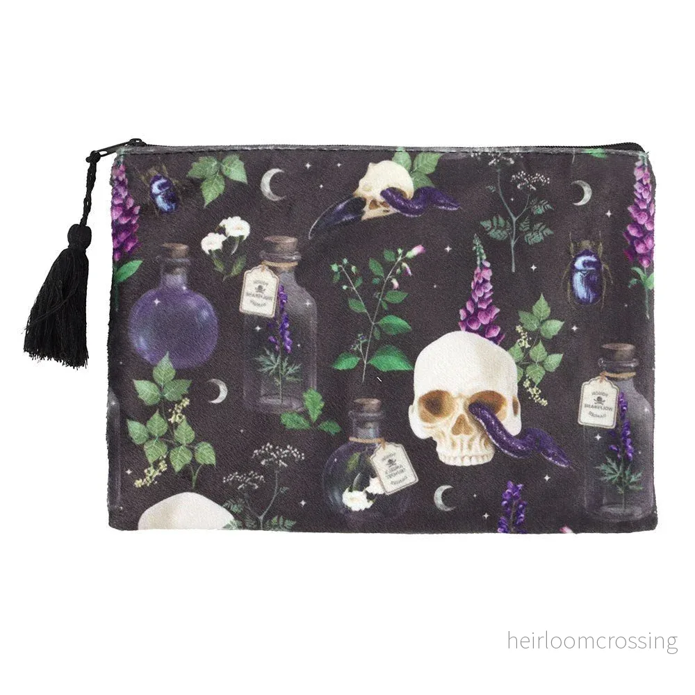 Venom & Vines Print Makeup Bag - Bild 2