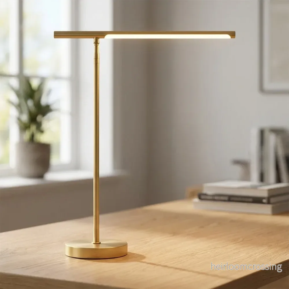 Minimalistisk justerbar skrivbordslampa – Brillune