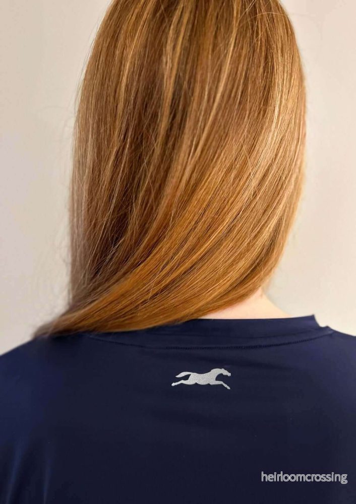 LIQUID FIT navy långärmad funktionstopp - Bild 2