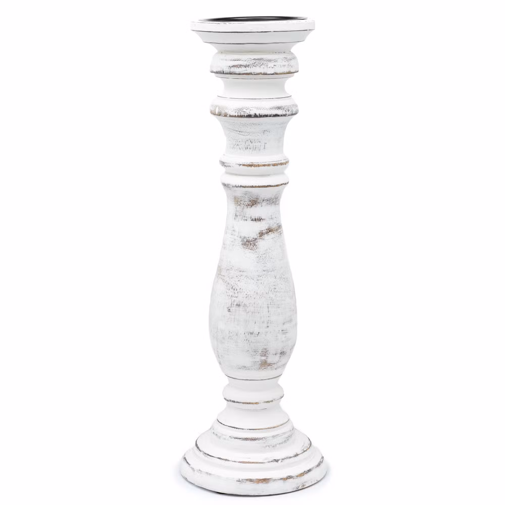 Klassisk ljushållare – vit 37 × 10 cm Klassisk ljushållare – vit 37 × 10 cm