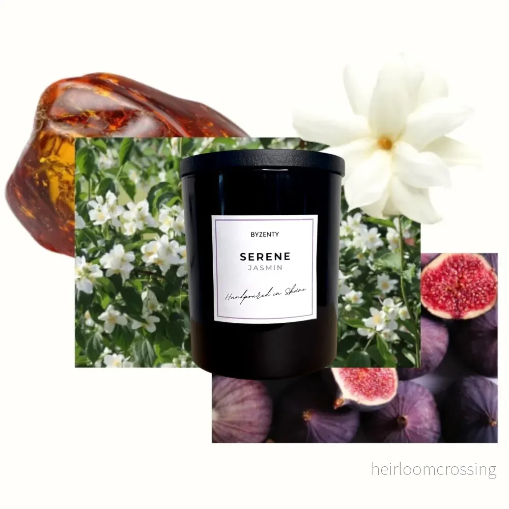 Serene Jasmin Scented Candle