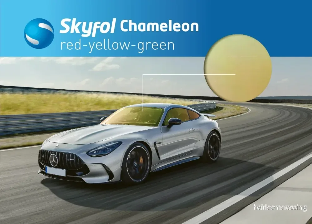 SkyFol Chameleon Red-Yellow-Green 1,52x30M Solfilm