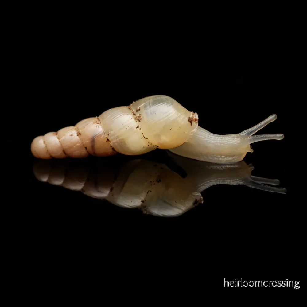Enhörningssnigel (Subulina octona) | 12 st. Enhörningssnigel (Subulina octona) | 12 st.