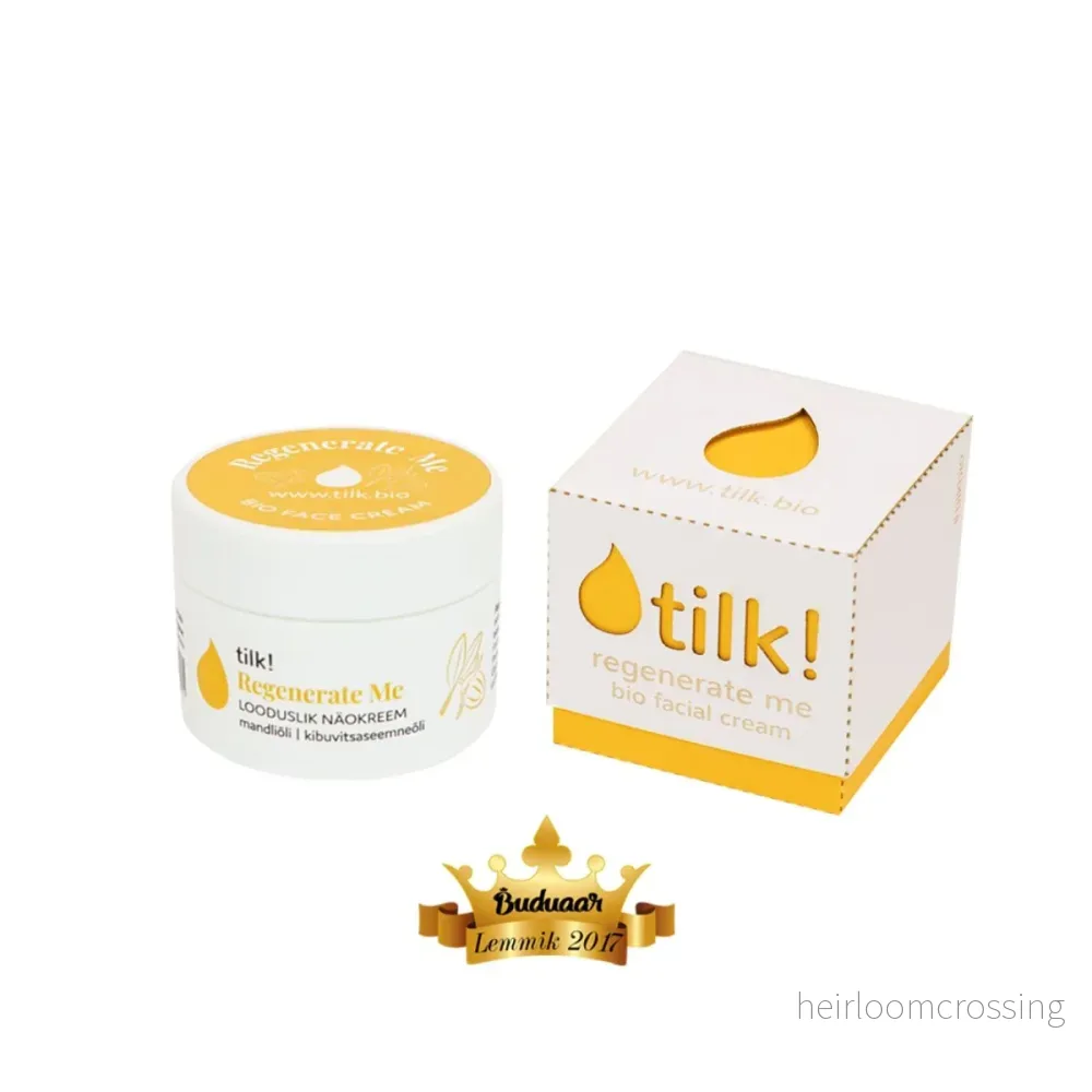 Dagkräm Normal och Kombinerad Hud – Morotsolja och Sheasmör – 50 ml Dagkräm Normal och Kombinerad Hud – Morotsolja och Sheasmör – 50 ml