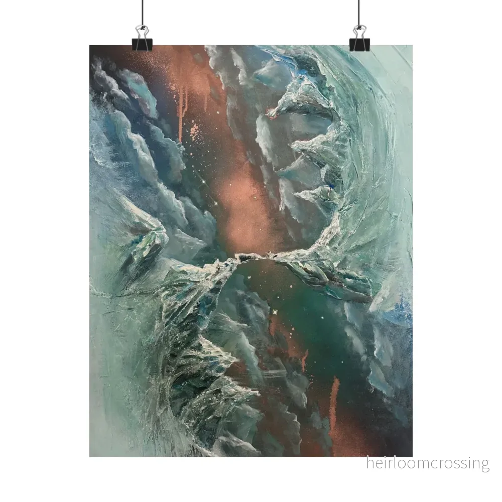 Clashing tens - matte poster - Bild 2