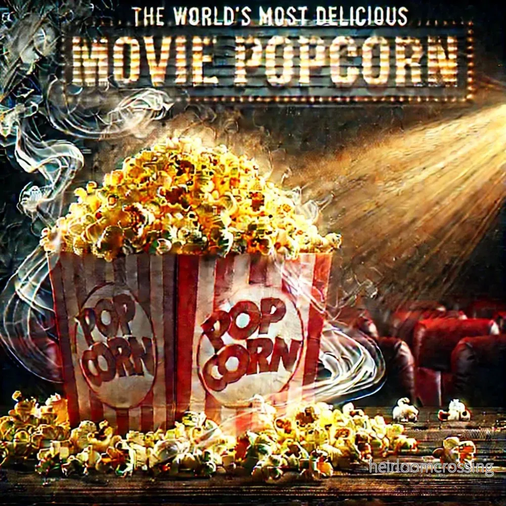 Biopopcorn hemma ger - ca 60 liter popcorn