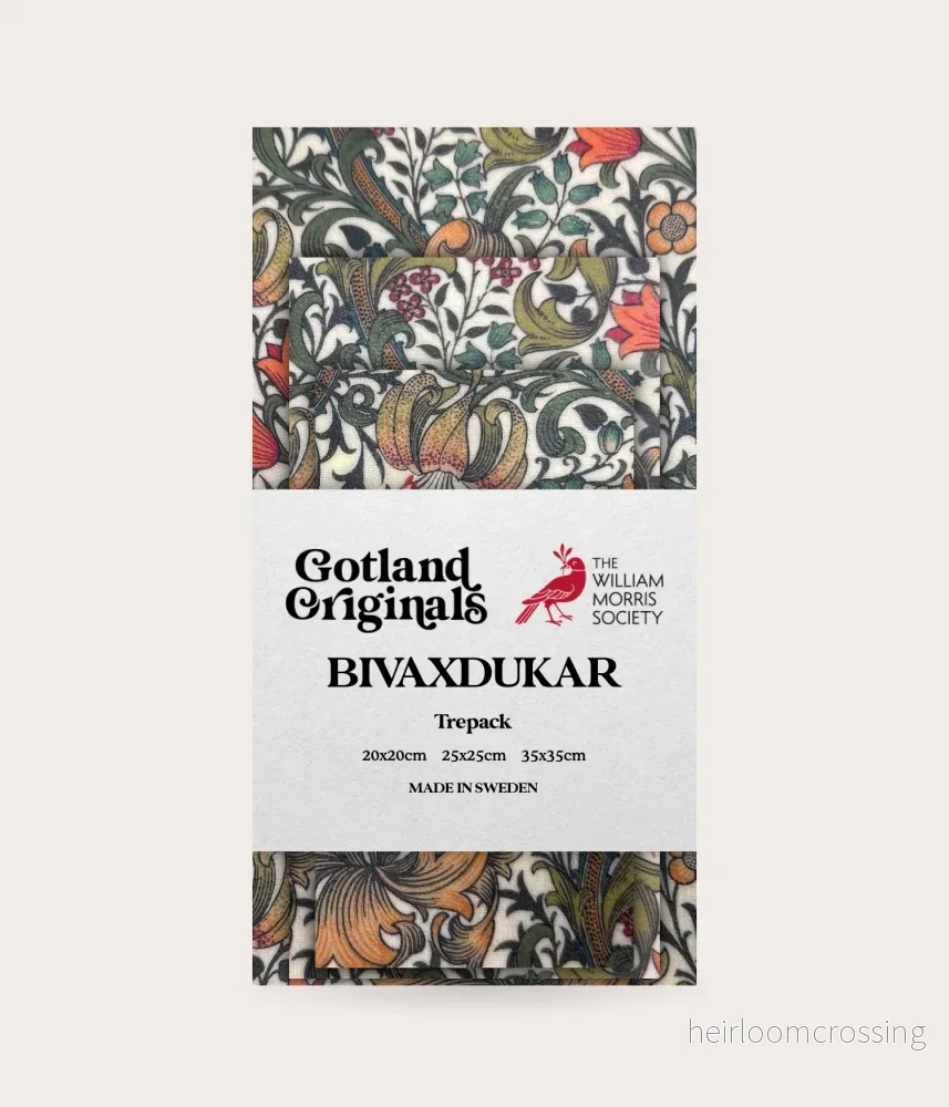 Bivaxduk William Morris Golden Lily 3-pack