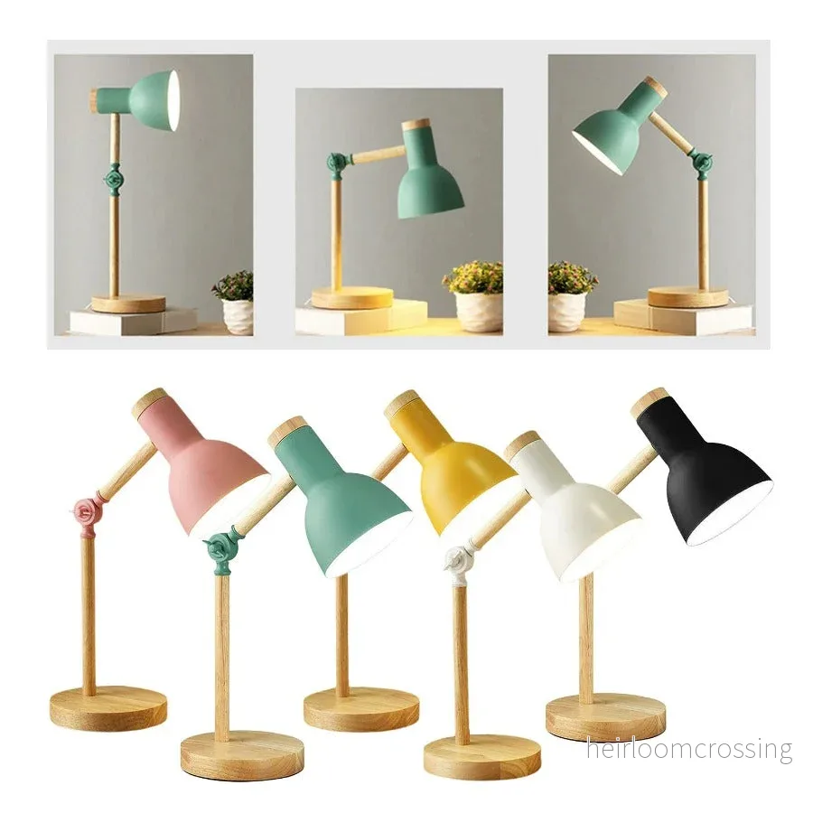 Skandinavisk bordslampa i trä - LumiNord - Bild 2