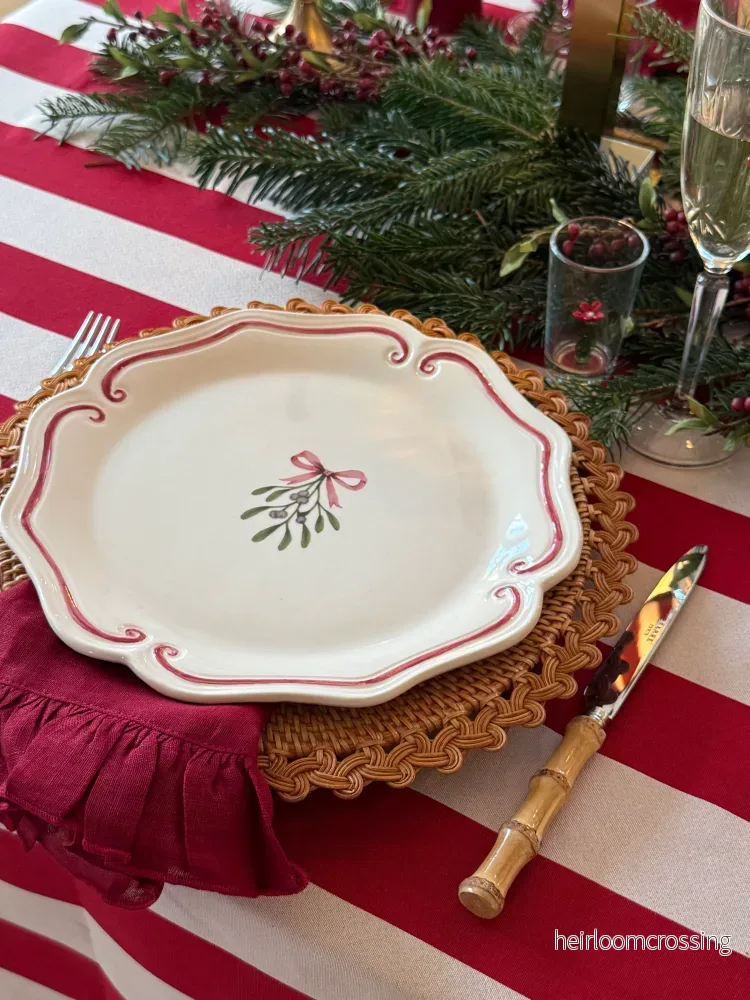Whimsical Stripe Tablecloth