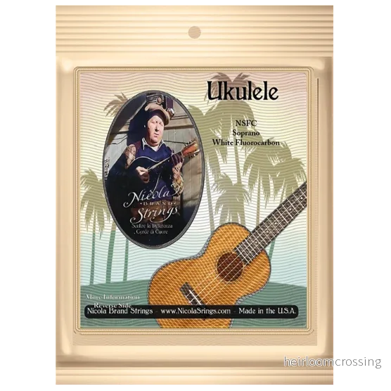 White Fluorocarbon – Sopranukulele White Fluorocarbon – Sopranukulele