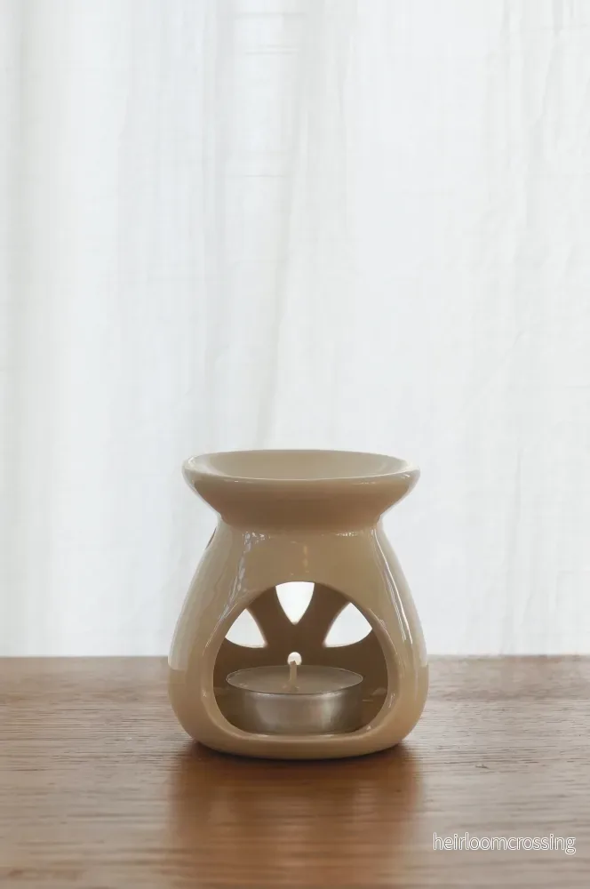Liten Aromalampa- beige - Bild 2
