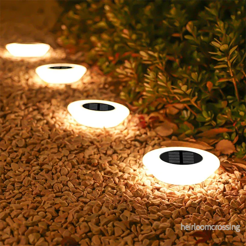 Solar Glow Path Lights (4-Pack) – Waterproof LED Garden Pathway Lights