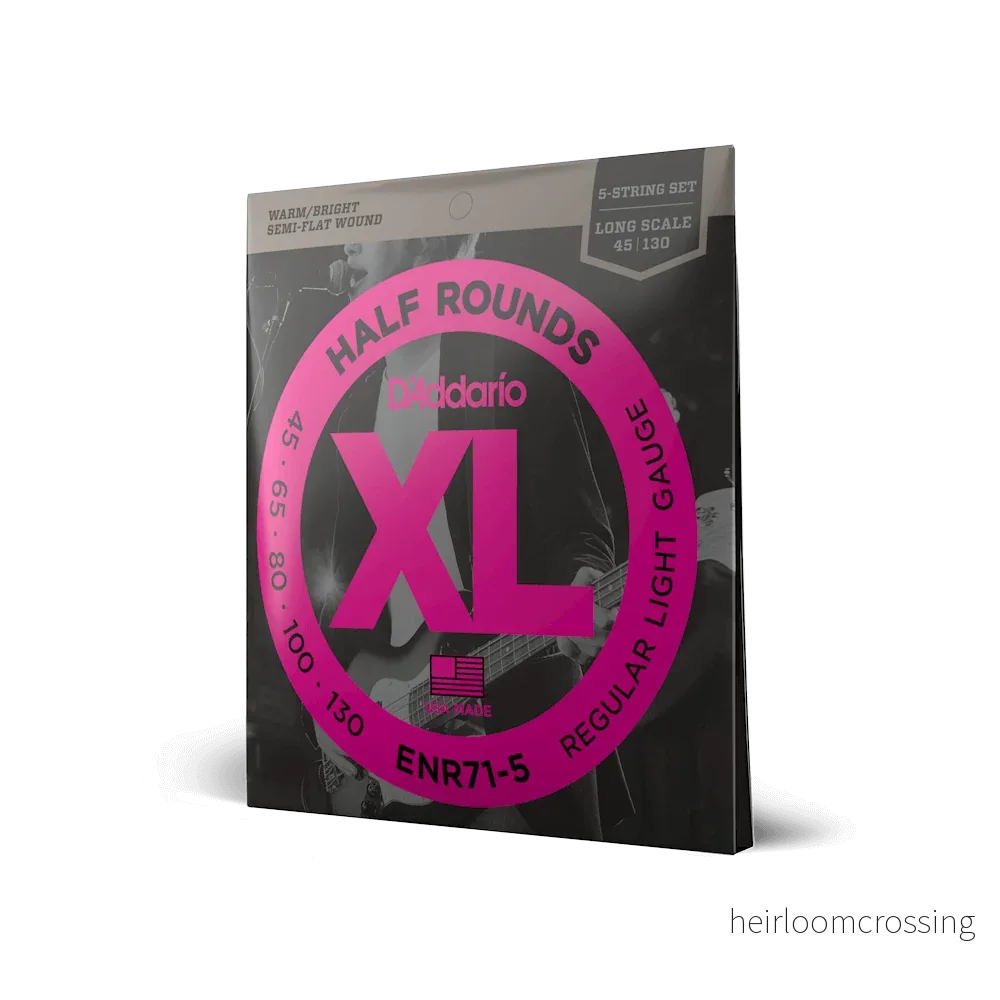 D’Addario – XT Coated – 5 strängar set D’Addario – XT Coated – 5 strängar set
