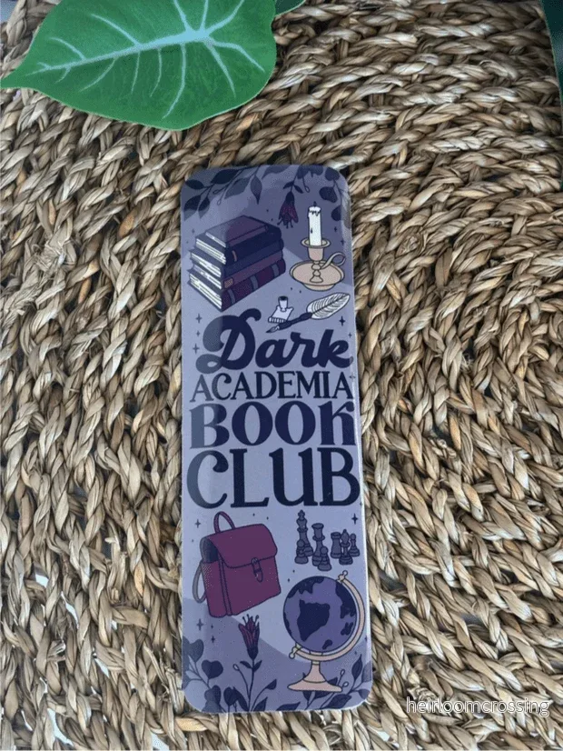 Bookmark – Dark Academia Book Club Bookmark – Dark Academia Book Club