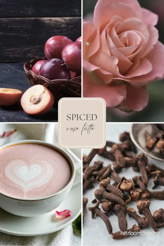 Dofthänge – ros, plommon & vanilj – Spiced rose - Bild 2