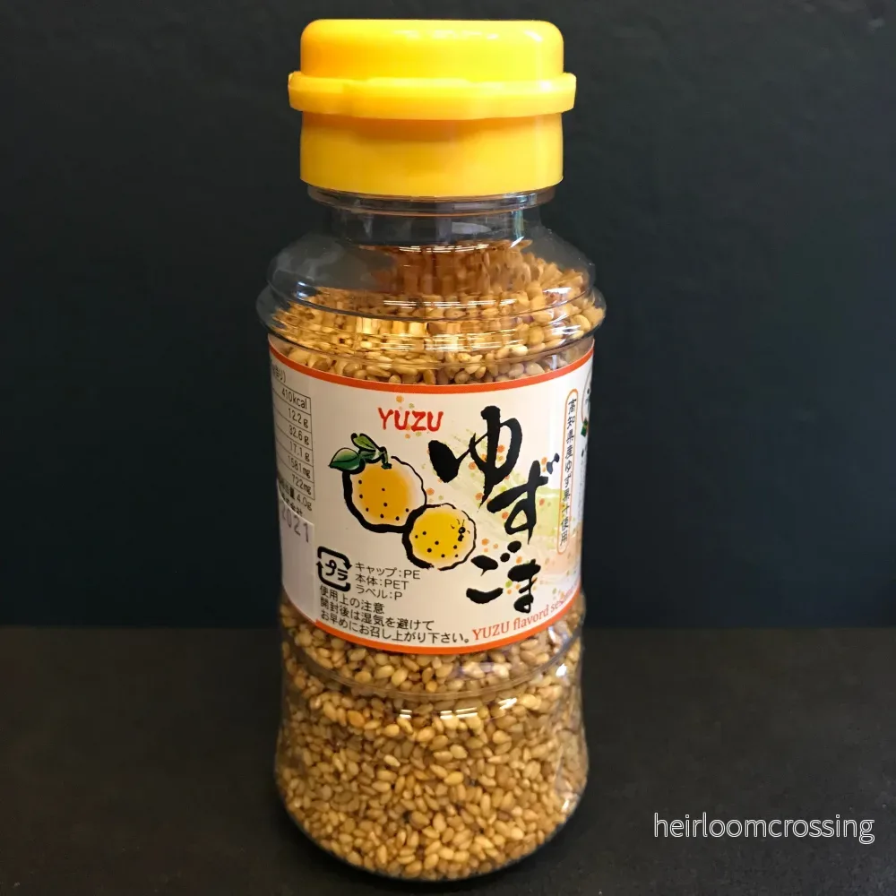 Rostade sesamfrön smaksatta med Yuzu Rostade sesamfrön smaksatta med Yuzu