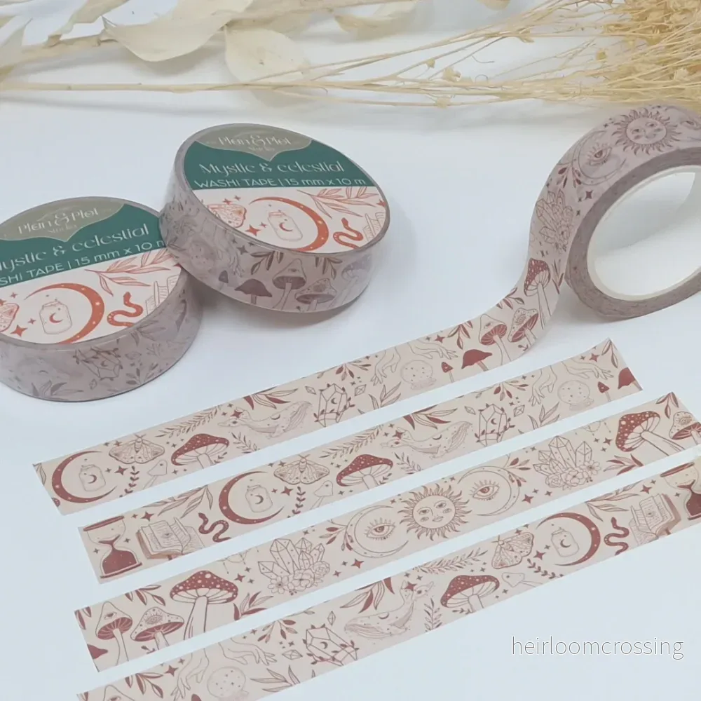 Mystic & Celestial washi-tejp