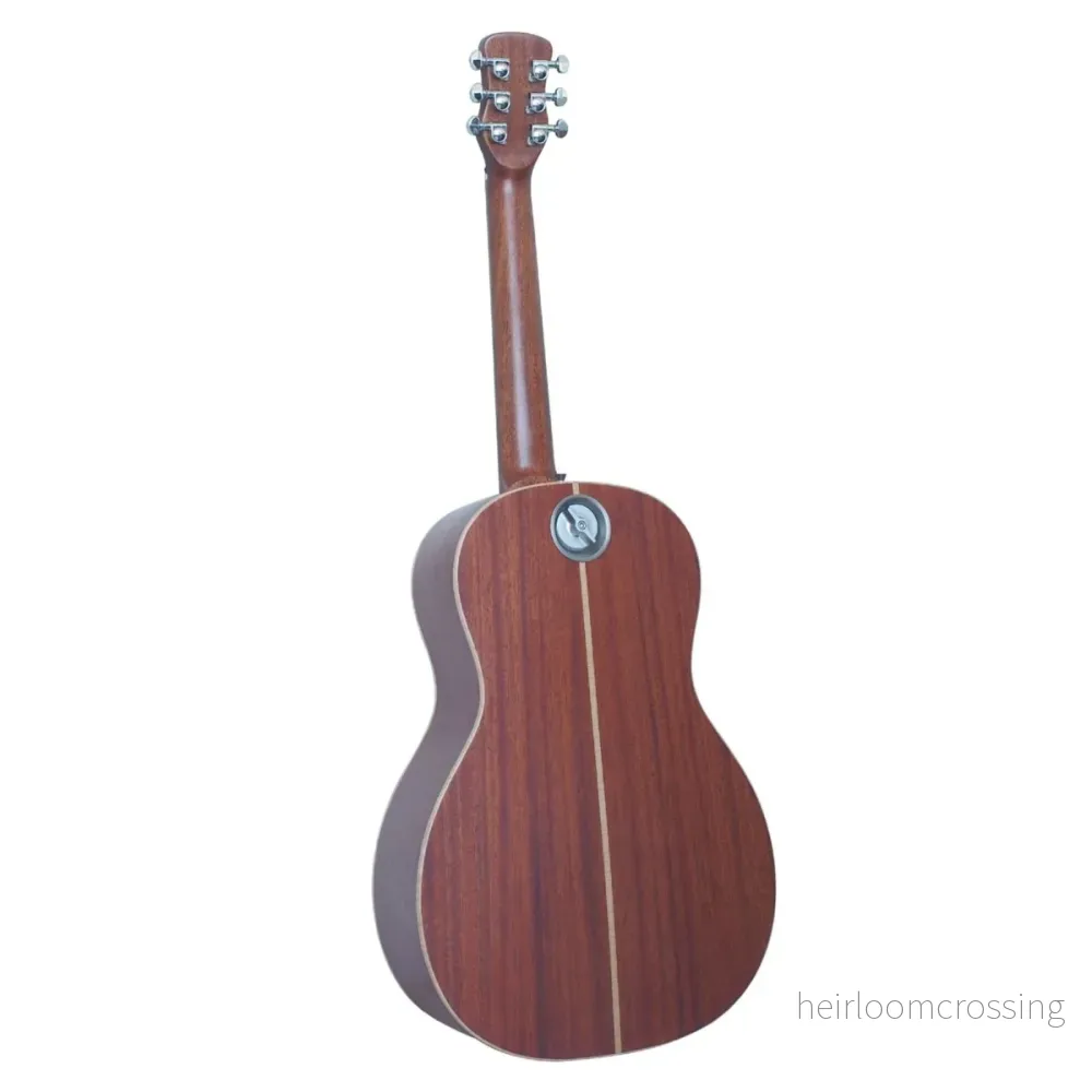 Journey Instruments FP412 First Class – Resgitarr i helträ gran och mahogny - Bild 3