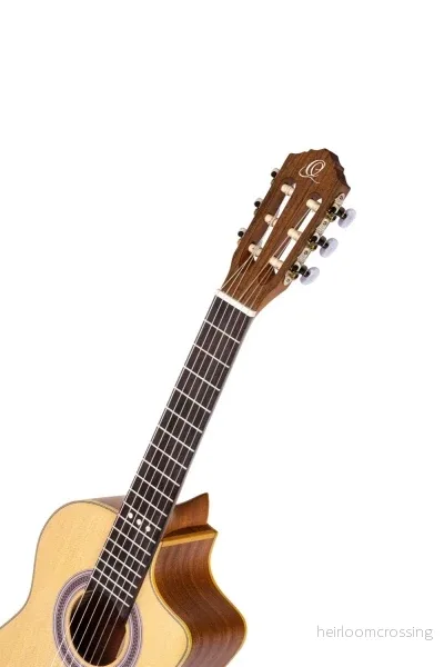 Requinto Model Klassisk gitarr, granlock, djup kropp - Bild 3