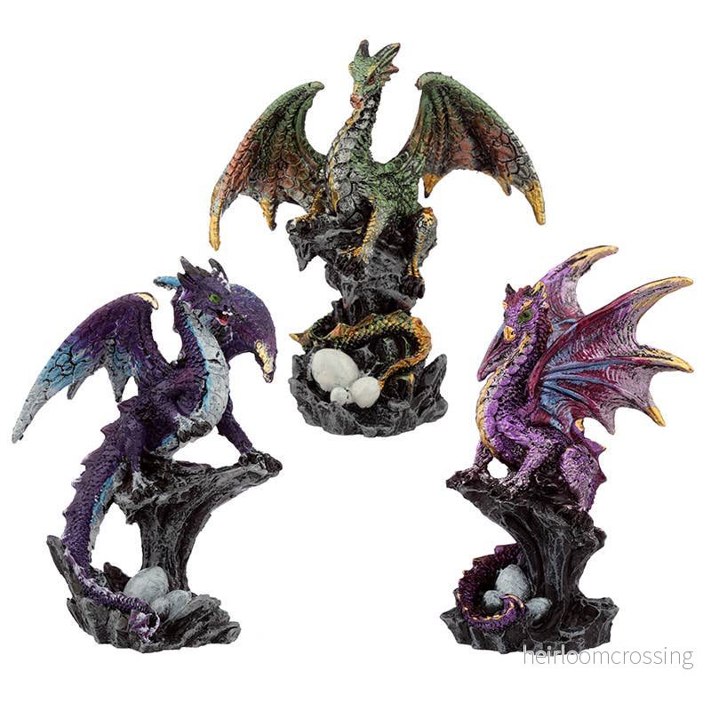 Guardian Mother Dragon – Dark Legends Dekoration i Resin Guardian Mother Dragon – Dark Legends Dekoration i Resin