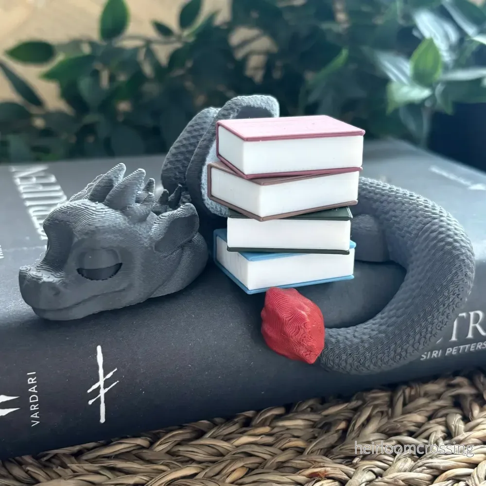 Bookshelf Figure – Sleeping Dragon Bookshelf Figure – Sleeping Dragon