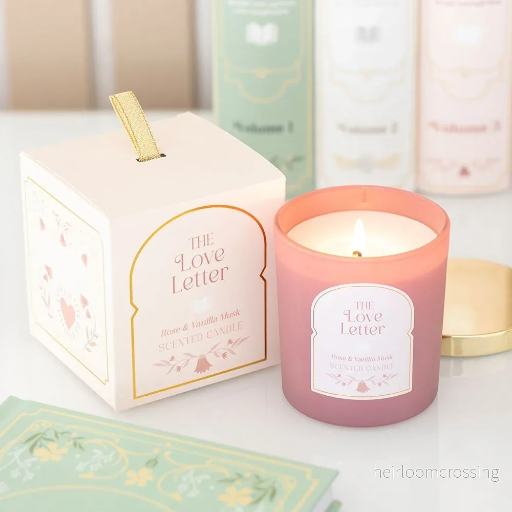 The Love Letter Rose & Vanilla Musk Candle The Love Letter Rose & Vanilla Musk Candle