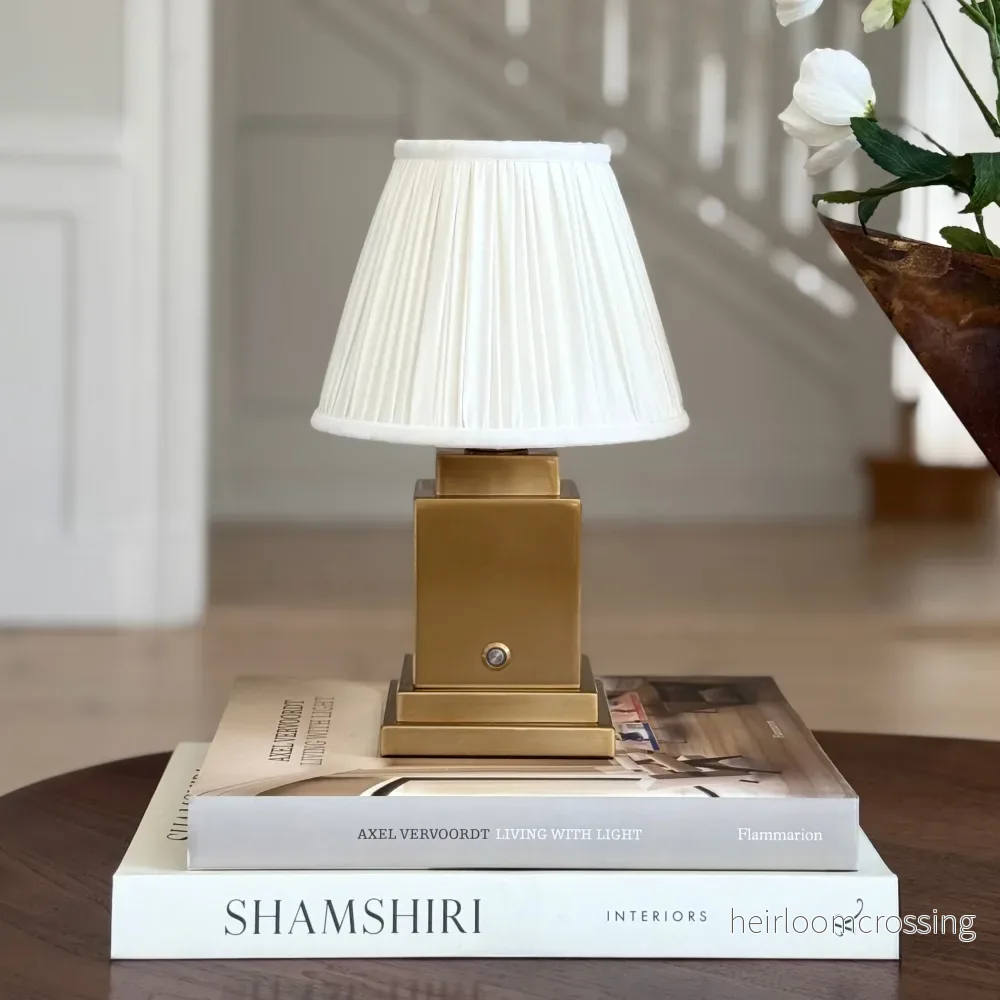 Athena Gold Rechargeable Table Lamp Athena Gold Rechargeable Table Lamp