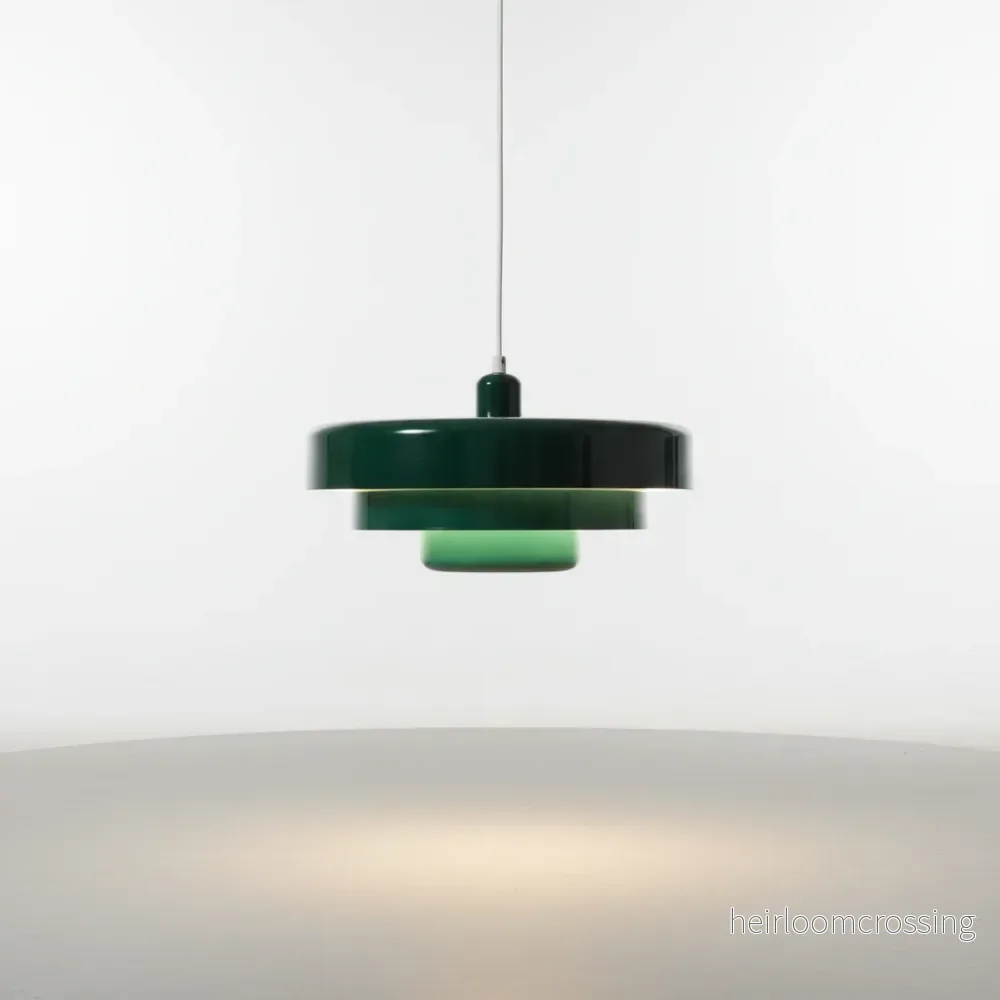 Pendellampa i metall i vintage-stil - AmbientRing - Bild 2