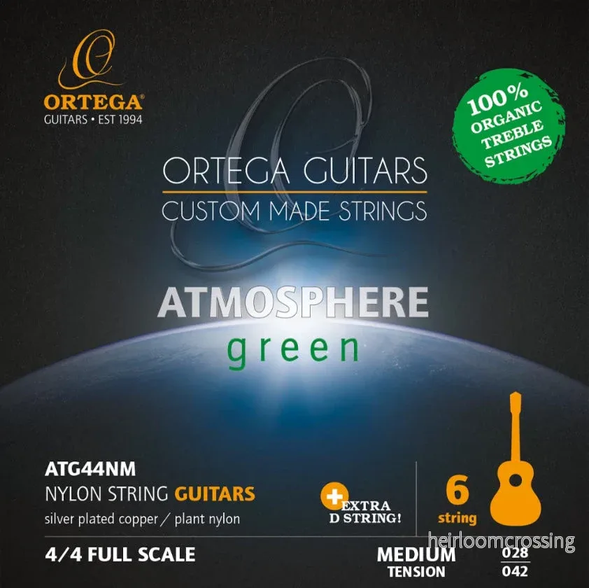 Strängar till klassisk gitarr - Atmosphere Green
