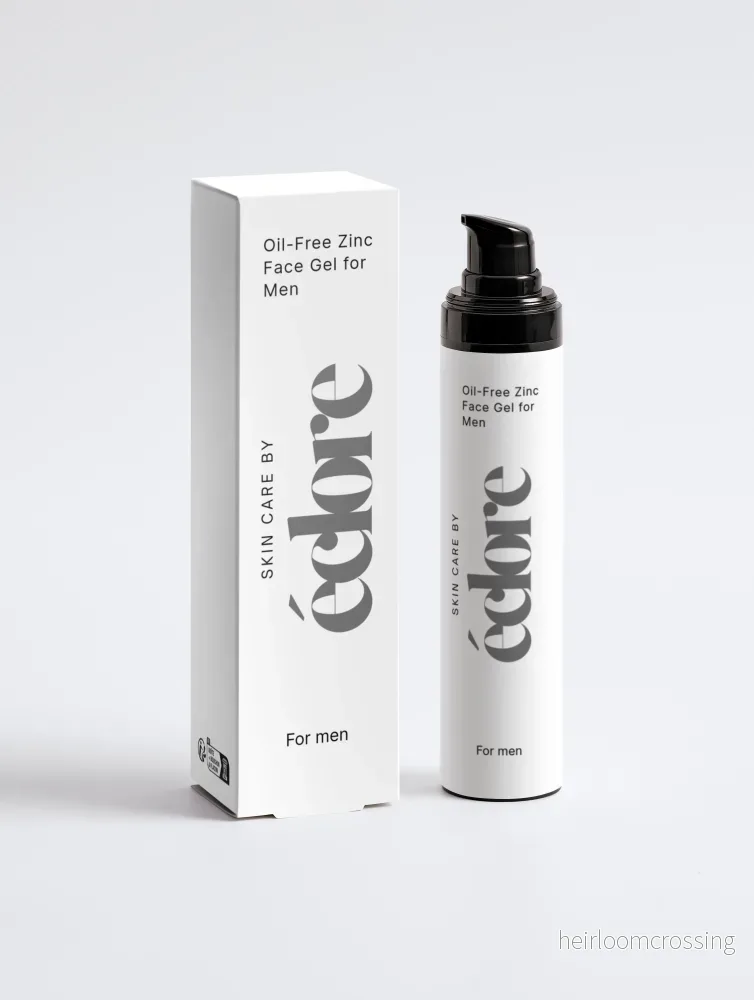 Oil-Free Zinc Face Gel for Men, 50 ml