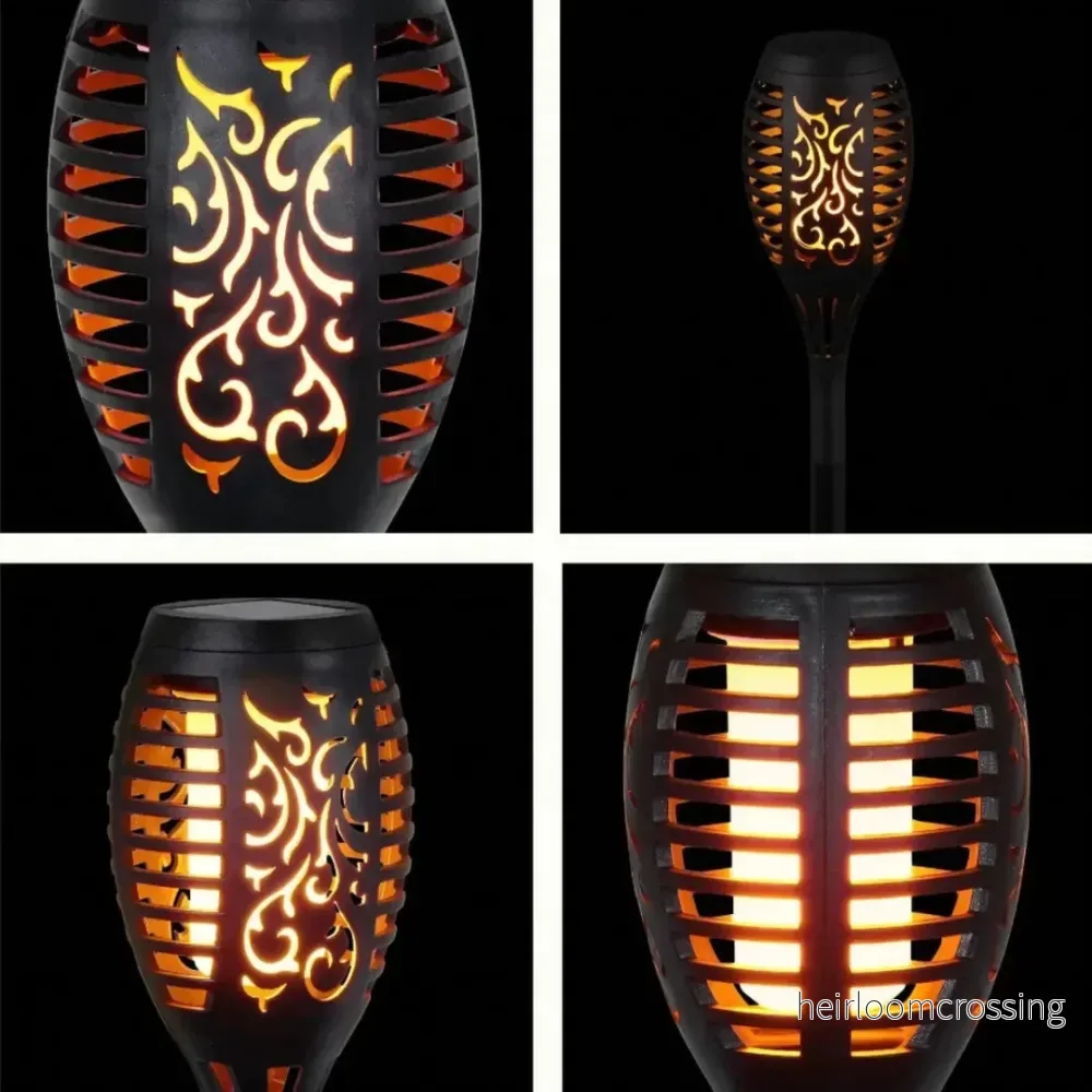 Solcellsdrivna LED-facklor - SolarFlame - Bild 2