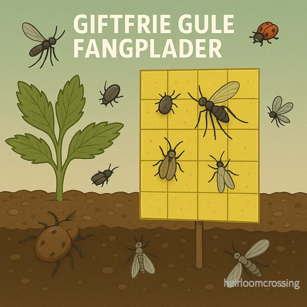 Gula uppsamlingsplattor (giftfria)